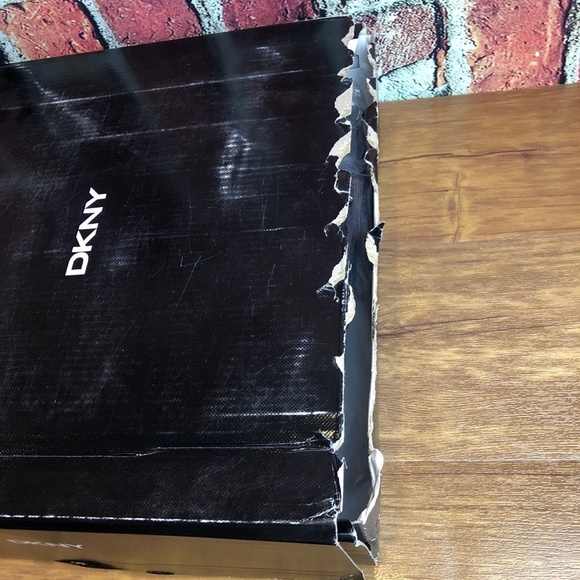 DKNY Women's Lenni Lace-Up Platform Block-Heel Boots SIZE 10 new with box - Picture 11 of 12